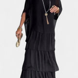 Lola – Vestido Maxi con Volantes para un Look Bohemio-Chic Elegante