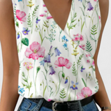 Estela – Top Suave de Verano con Escote en V para un Estilo Fresco y Elegante
