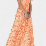 Marina – Vestido Maxi Floral con Estilo Romántico y Fresco