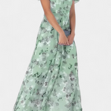 Marina – Vestido Maxi Floral con Estilo Romántico y Fresco
