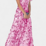 Marina – Vestido Maxi Floral con Estilo Romántico y Fresco