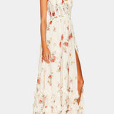 Elena – Vestido Maxi Corsé Floral Con Estilo Elegante y Sofisticado