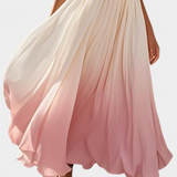 Valentina – Vestido Maxi Halter con Perlas para Brillar en Cada Ocasión