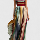 Leticia – Vestido Largo con Caída Ligera y Elegancia Natural