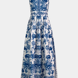 Elena – Vestido A-Line Floral Ideal Para La Primavera
