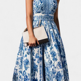 Elena – Vestido A-Line Floral Ideal Para La Primavera