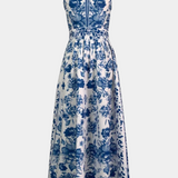 Elena – Vestido A-Line Floral Ideal Para La Primavera