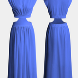 Mariana – Conjunto Largo Minimalista Para Luces de Verano Elegancia Sublime