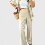 Amaya – Conjunto de Camisa y Pantalones Elegante y Cómodo para Cada Ocasión