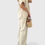 Amaya – Conjunto de Camisa y Pantalones Elegante y Cómodo para Cada Ocasión