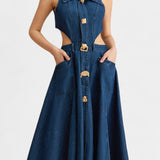 Lía – Vestido de Mezclilla Moderno para un Estilo Único y Sofisticado