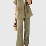 Amaya – Conjunto de Camisa y Pantalones Elegante y Cómodo para Cada Ocasión
