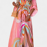 Isabel – Vestido Maxi Colorido para Momentos Especiales