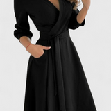 Nadia – Vestido Midi Elegante Para Un Estilo Refinado Y Sofisticado