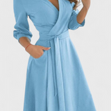 Nadia – Vestido Midi Elegante Para Un Estilo Refinado Y Sofisticado