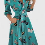 Nadia – Vestido Midi Elegante Para Un Estilo Refinado Y Sofisticado