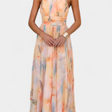 Nora – Vestido Aquarelle con Estilo Único y Fresco
