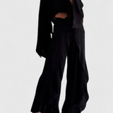 Clara – Conjunto Bohemio con Kimono y Pantalón Cruzado para Estilo y Comodidad