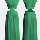Mariana – Conjunto Largo Minimalista Para Luces de Verano Elegancia Sublime