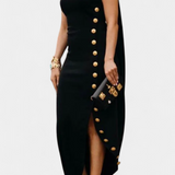 Elena – Vestido Asimétrico Con Estilo Único y Elegante