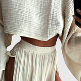 Valentina – Conjunto de Dos Piezas con Estilo Elegante y Fresco