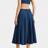 Lía – Vestido de Mezclilla Moderno para un Estilo Único y Sofisticado