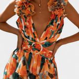 Zuleika – Vestido de Chifón Etereo y Feminidad Deslumbrante