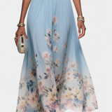 Elena – Vestido Maxi Floral Con Estilo Romántico y Fresco