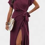 Alicia – Vestido Cruzado Elegante y Comodidad Asegurada