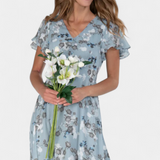 Marina – Vestido Maxi Floral con Estilo Romántico y Fresco