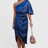 Elena – Vestido de Satén Sofisticado y Elegante para Cada Ocasión