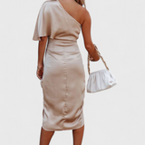 Elena – Vestido de Satén Sofisticado y Elegante para Cada Ocasión