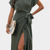 Alicia – Vestido Cruzado Elegante y Comodidad Asegurada