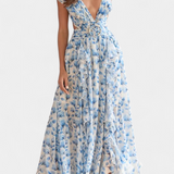 Zuleika – Vestido de Chifón Etereo y Feminidad Deslumbrante