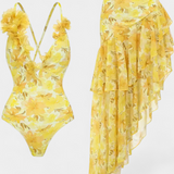 Isabella – Bañador Entero Floral con Estilo Fresco y Elegante