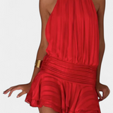 Azucena – Vestido Mini Elegante y Romántico para el Verano