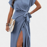 Alicia – Vestido Cruzado Elegante y Comodidad Asegurada