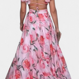 Clara – Vestido Largo Estampado Con Estilo Único y Fresco