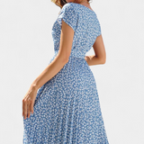 Teresa – Vestido Midi Floral Elegante y Con Encanto Natural