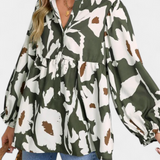 Filomena – Blusa Floral Abstracta con Estilo Bohemio y Confort Inigualable
