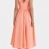 Marisol – Vestido Midi Floral con Encanto y Estilo Atemporal