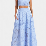 Teresa – Conjunto Elegante de Encaje Floral para un Estilo Sofisticado