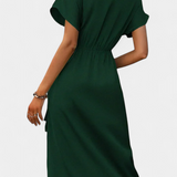 Alicia – Vestido Cruzado Elegante y Comodidad Asegurada