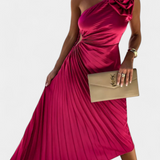 Leire – Vestido de Cóctel Asimétrico con Estilo Único y Elegancia Atemporal
