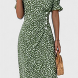 Valentina – Vestido Midi Floral con Estilo Fresco y Encantador