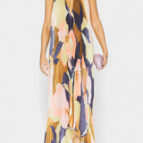 Valentina – Vestido Largo Plisado con Estilo Elegante y Sofisticado