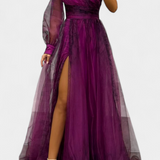 Catalina – Vestido Maxi de Chiffón con Diseño Elegante y Distinguido