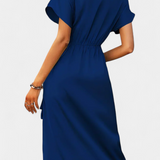 Alicia – Vestido Cruzado Elegante y Comodidad Asegurada