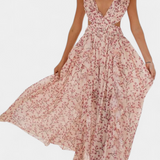 Zuleika – Vestido de Chifón Etereo y Feminidad Deslumbrante
