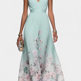 Elena – Vestido Maxi Floral Con Estilo Romántico y Fresco